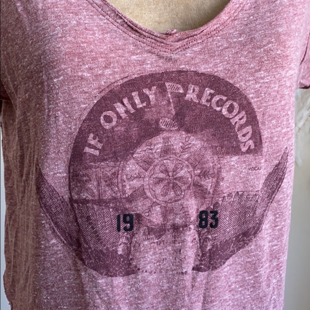 F R E E  P E O P L E   If Only Records lace tee